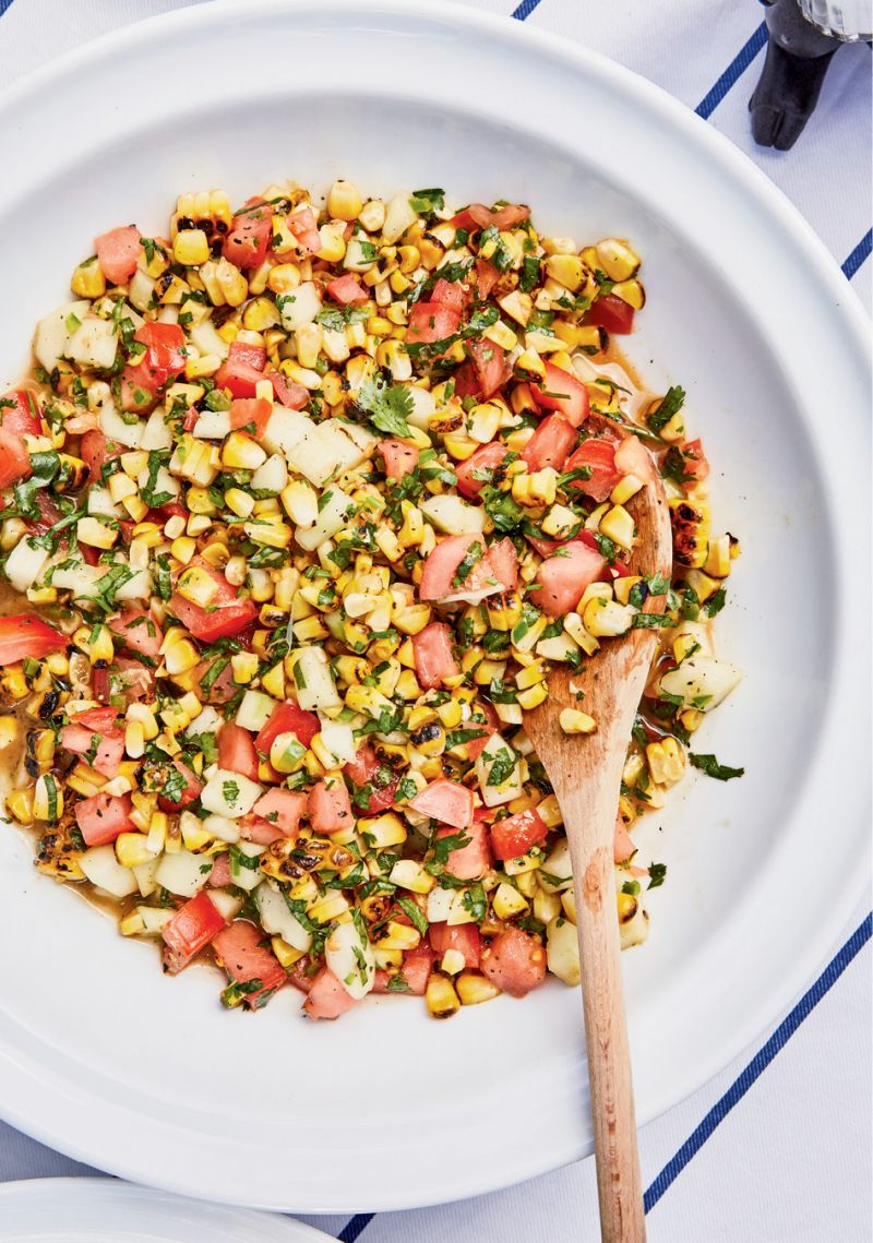 Grilled Corn Salad