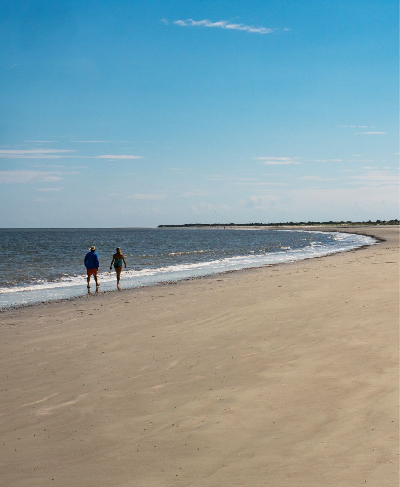 Natural wonders: The island boasts seven miles of beachfront and less than 20 developed acres centered around the original lodge.