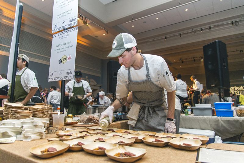 Jacques Larson, Wild Olive &amp; The Obstinate Daugher - &quot;Salami Cotto with Sea Island Peas&quot;