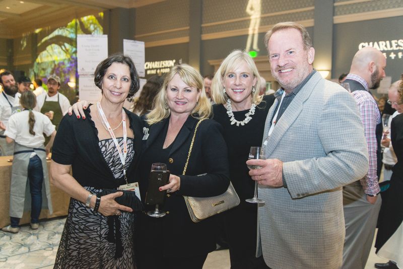 Christine Waggoner, Paige Crone, Laurie Tarleton, and Bob Waggoner