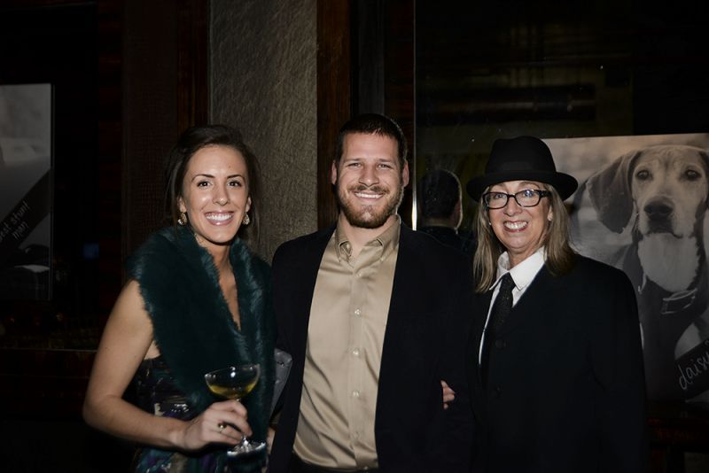 Jillian Fox, Cody Cramer and Pet Helpers executive director Sally Price