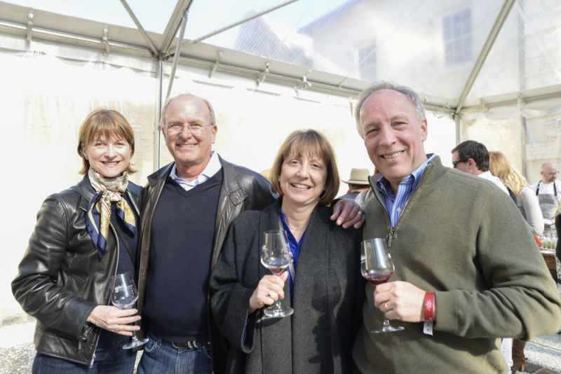 Charlie and John Barnes with Susan and Jay Seery