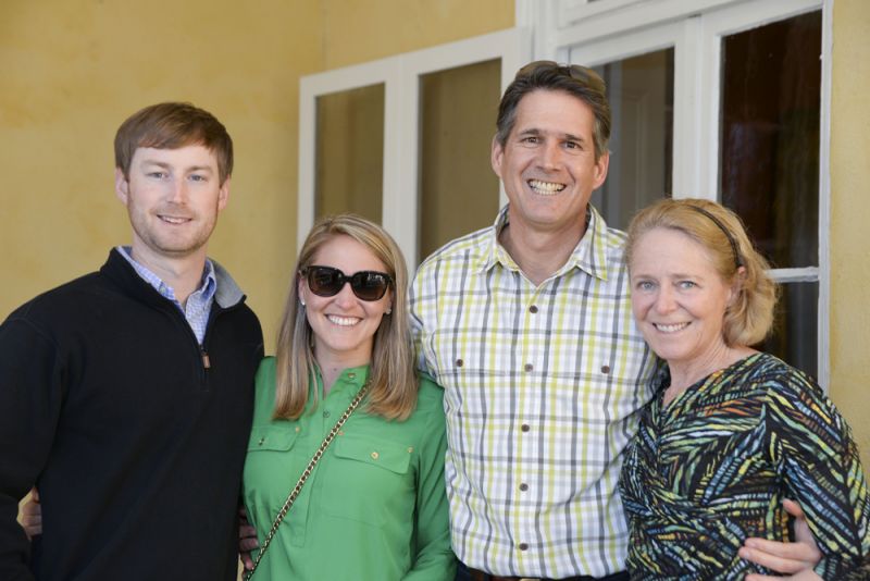 Brad and Skelly Stevens with John and Susie Kern