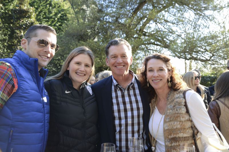 Paul Coco, Amanda Collins, Wayne Nance, and club member Sara Dorociak