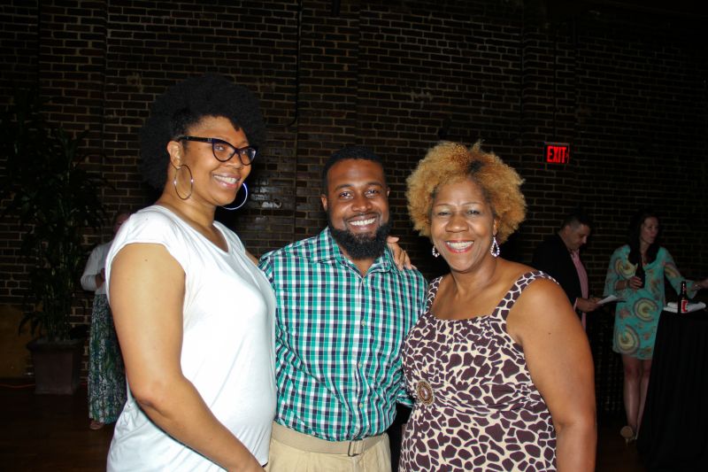 Keva Brown, James Lewis, and Donna Newton