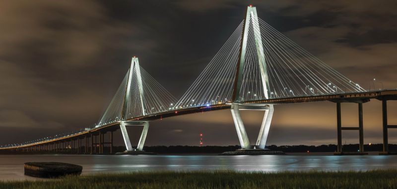 2005: The Arthur Ravenel Jr. Bridge opens.