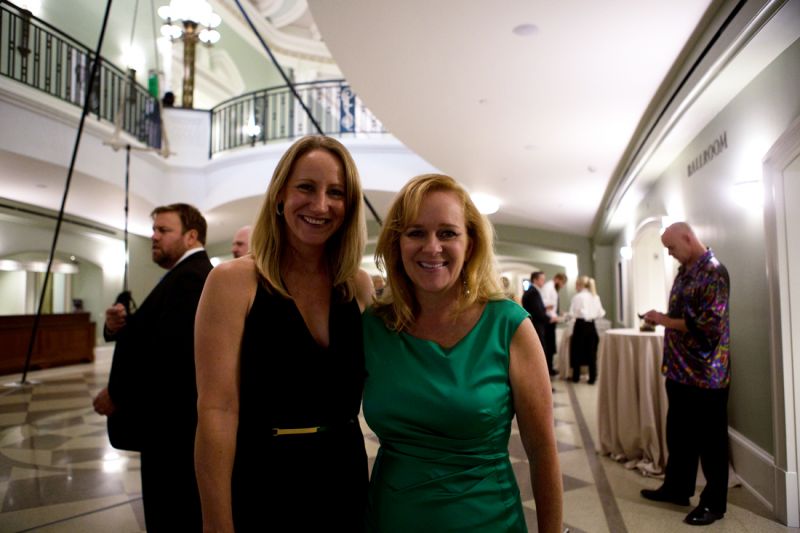 Charleston magazine editor-in-chief Darcy Shankland and art director Melinda Smith Monk