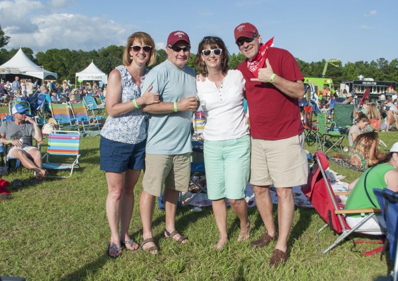 Anne Marie and John Lutes with Barbara and Kevin Van Notric