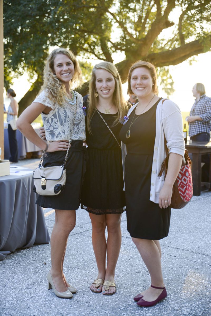 LDEI scholarship recipients LeeAnne Lower, Courtney Everton, and Chaisson Dangerfield