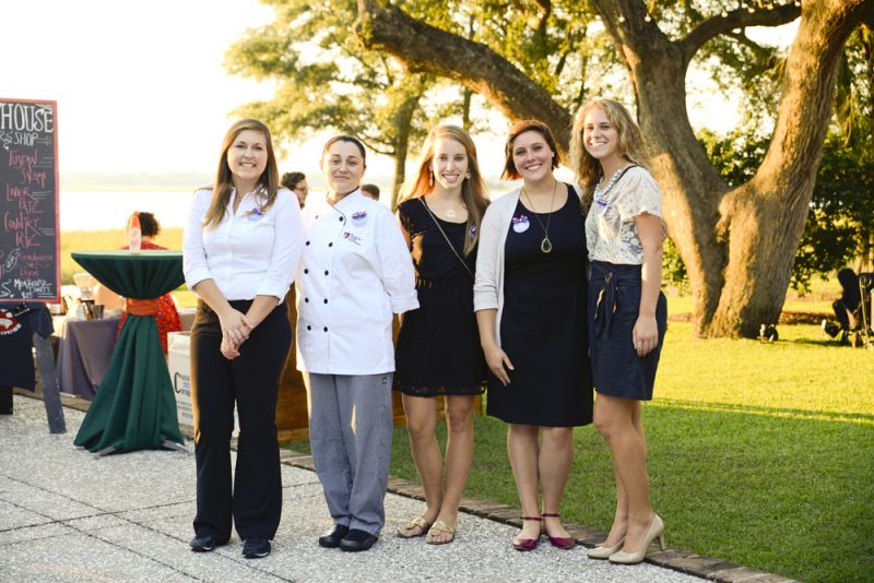 LDEI scholarship recipients Alyssa Brewe, Alea Harkawik, Courtney Everton, Chaisson Dangerfield, and LeeAnne Lower