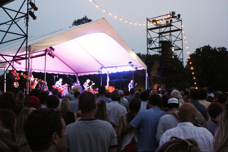 The sun set on Middleton Place and Spoleto Festival 2015.