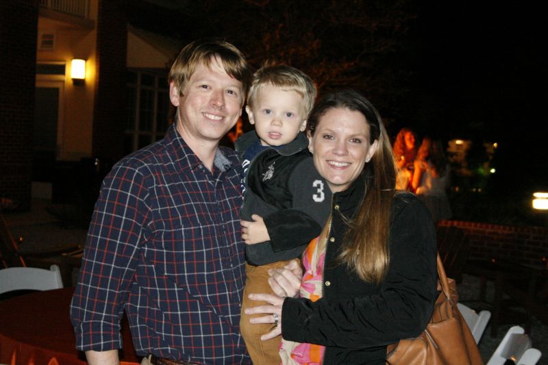 Stephen, Marci, and Jack Greene