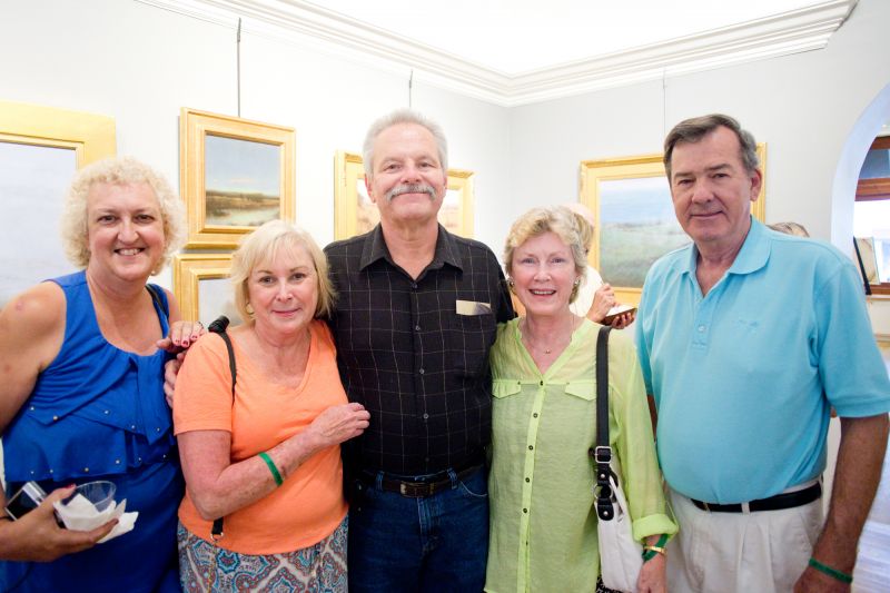 Terrie Johnson, Cynthia and Frank Persin, and Gazie and Jon Nagle