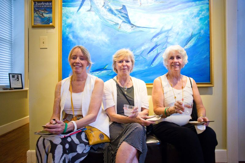 Pat Forsberg, Cathy Duffy, and Judy McDowell