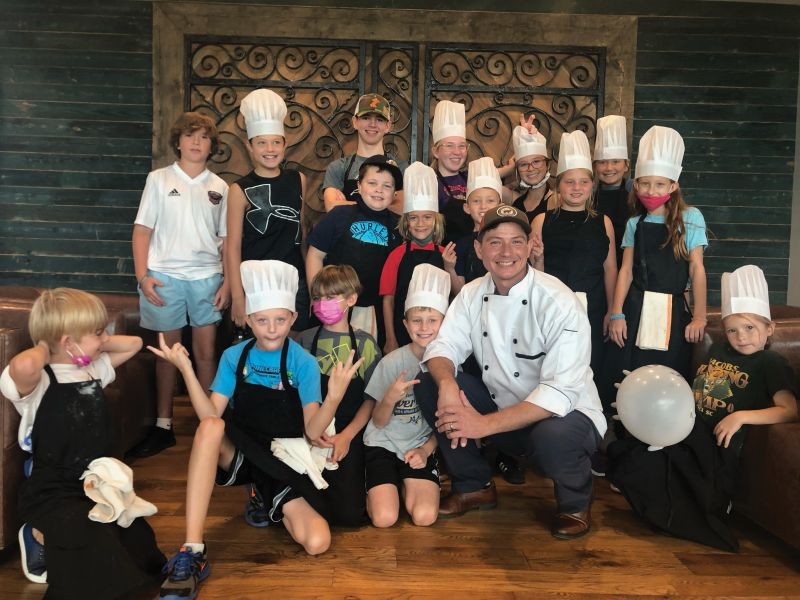 Breakfast Lesson: “Watching the kids make omelets during brunch camp is one of the funniest things I’ve ever seen, with eggs and pans flying across the room.”