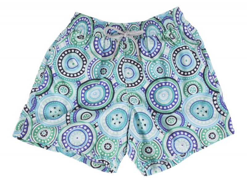 Vilbrequin green &quot;Moorea Circles&quot; swim trunks, $220 at Gwynn&#039;s of Mount Pleasant