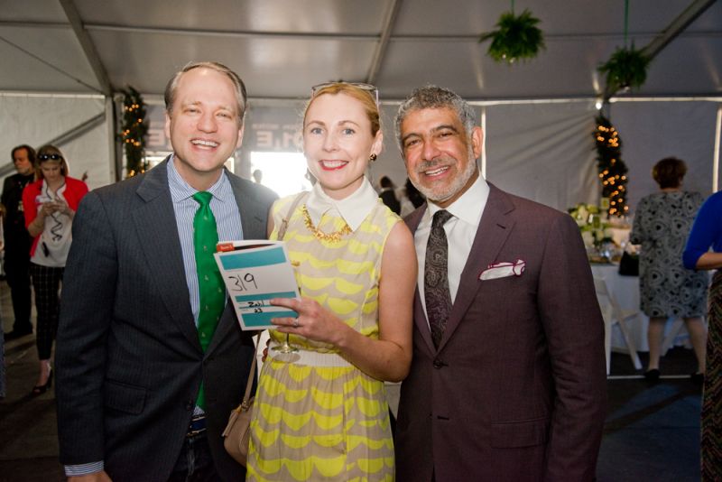 John and Deirdre Zahl with Marshall Simon of Gwynn&#039;s of Mount Pleasant