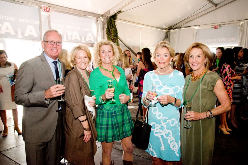 Norm Brody, Judy Hall, Patty Byrne, Carroll Hobbs, and Myra Brody