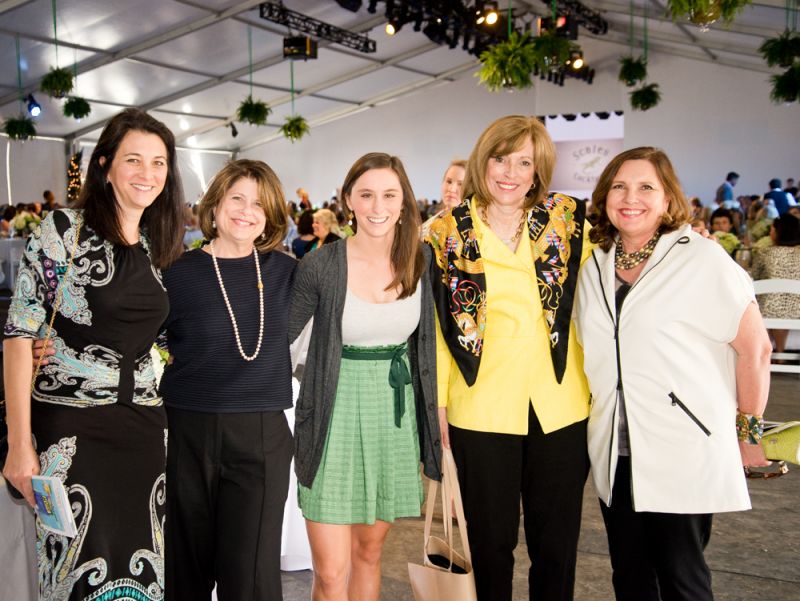 Didi Summers, Elizabeth Hancock, Elizabeth Long, Linda Woodside, and Catherine Builder