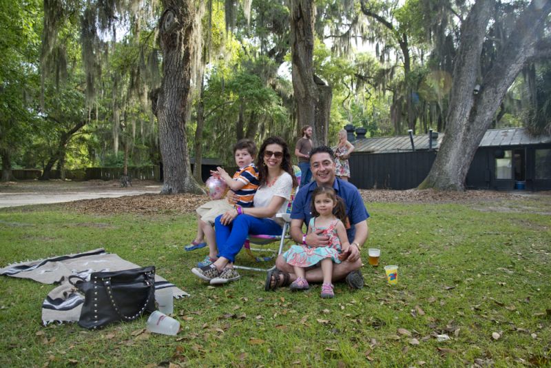 Many families such as Nadia Avendano, Rodger, Natalia, and Rodger Martinez brought picnic supplies for the afternoon.