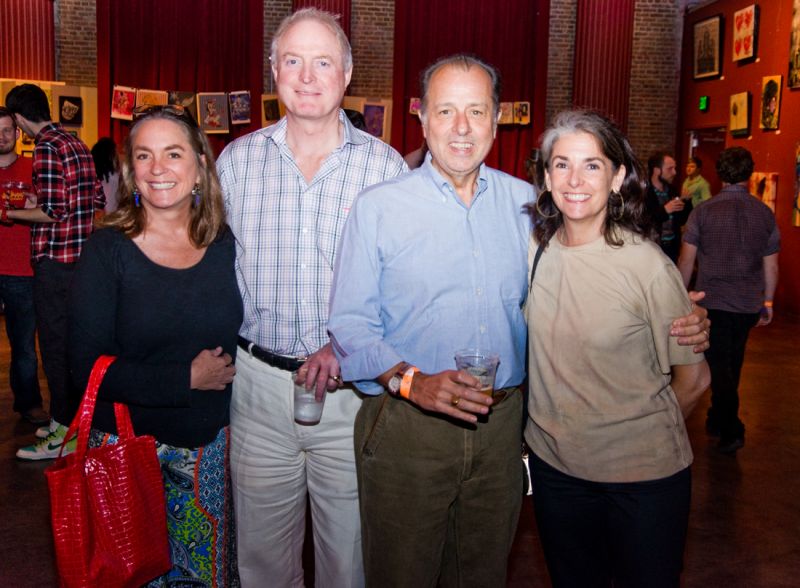 Gregg Smythe, John Hagerty, George Arana, and Susan Simons