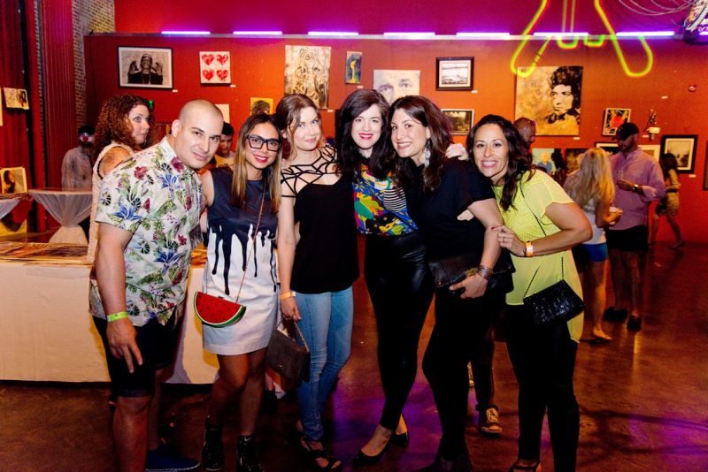 Gustavo and Andrea Serrano, Elina Mille, Cynthia Weisberg, Jennifer Spanjian, and Laura Staiano