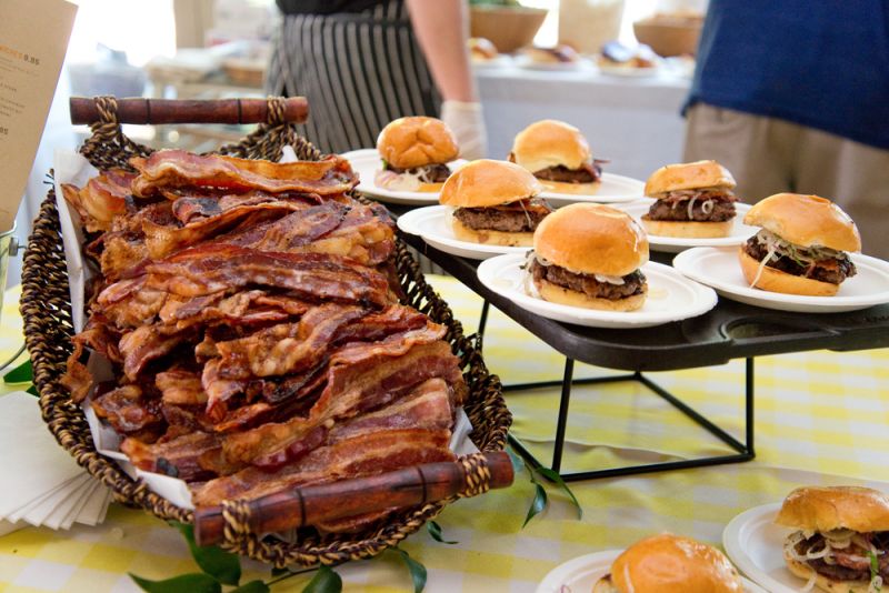 Cru Cafe beef sliders from Chef Travers