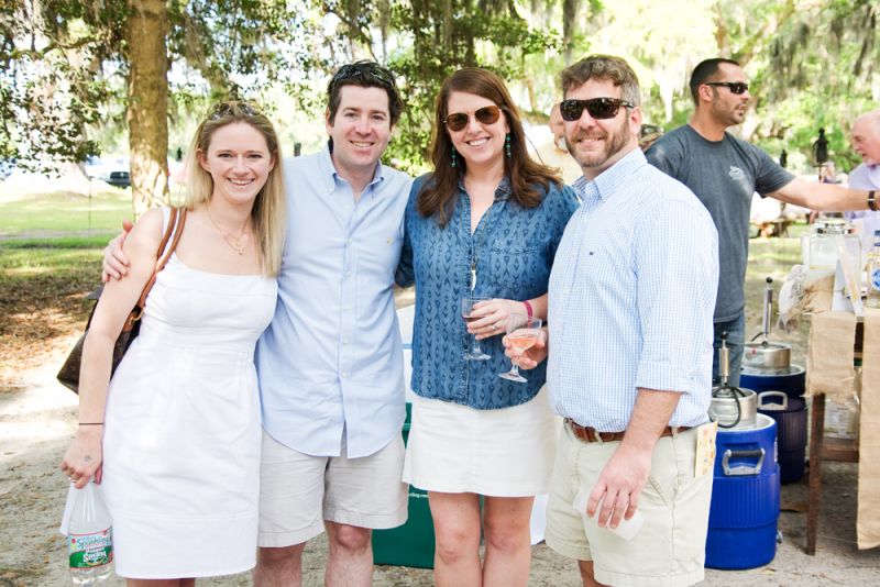 Rebecca and Carter Deupree with Jennifer and Sean Murray