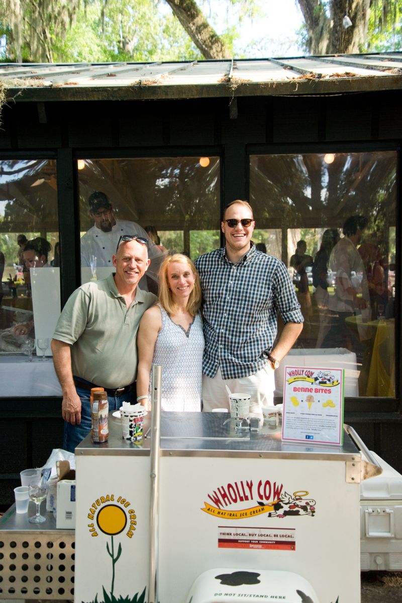 The Wholly Cow crew served up &quot;Benne Bites.&quot;