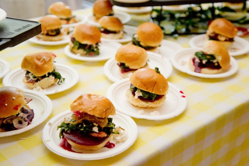 Beet sliders