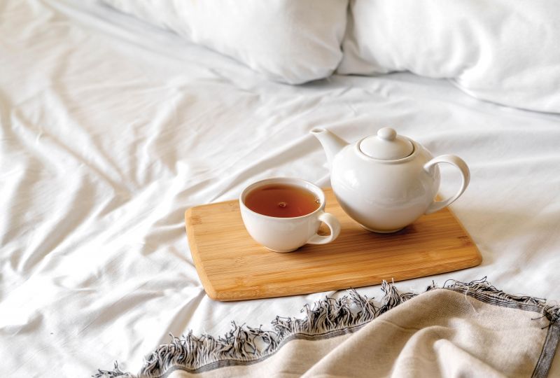 Relaxing Read: “My Sunday morning ritual is to stay in bed later than normal with my Earl Grey and  The New York Times.” –Kellie